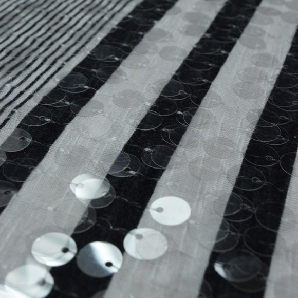 2 for $12:  Almost Famous Striped Tank with Sequins Detail in Women’s S - Picture 6 of 11